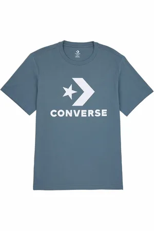 Converse T-shirt Maniche Corte Maxi Star Chevron Uomo Taglie 3XS