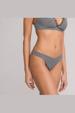 La Redoute Culotte Per Bikini Seersucker Vichy Donna Taglie 38 (IT) - 34 (FR)