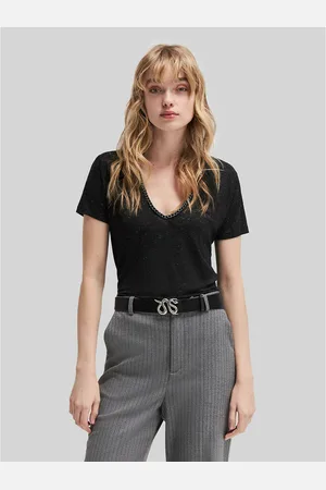 IKKS T-shirt Scollo A V Donna Taglie M