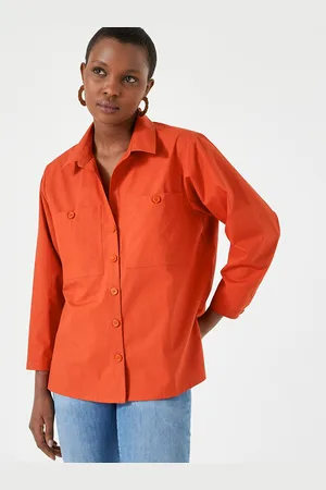 ANNE WEYBURN Camicia Puro Cotone, Maniche A 3/4 Donna Taglie 42 (IT) - 38 (FR)