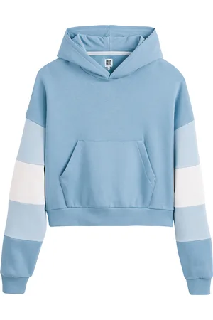 La Redoute Felpa Con Cappuccio Color Block Bambina Taglie 18 anni - 180 cm