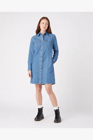 Wrangler Abito Chemisier Western Donna Taglie XS