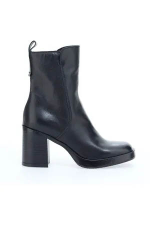 Mjus Stivaletti In Pelle, Punta Quadrata Donna Taglie 40