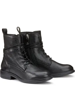 Geox Boots Stringati Catria In Pelle Traspirante Donna Taglie 36