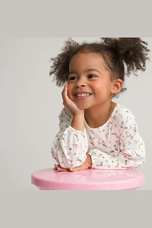 La Redoute Confezione Da 2 T-shirt Maniche Lunghe Bambina Taglie 3 mesi - 60 cm