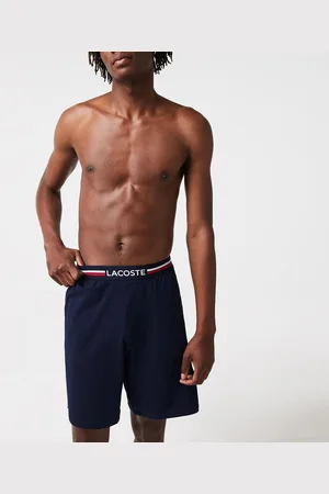 Lacoste Pantaloni Da Pigiama Shorts Cintura Tricolore Uomo Taglie S