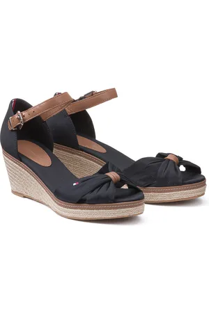 Tommy Hilfiger Sandali Con Tacco A Zeppa Elba Donna Taglie 40