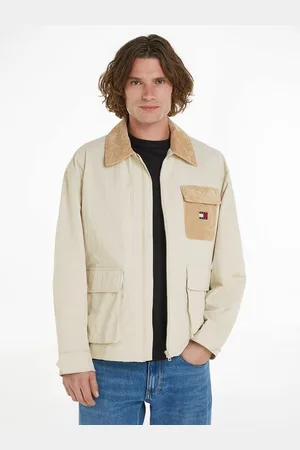 Tommy Hilfiger Giacca Bi-materiale Con Tasche Velluto Uomo Taglie L