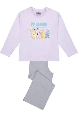 Pokemon Pigiama Pokémon Con Pantaloni Svasati Bambina Taglie XXXS