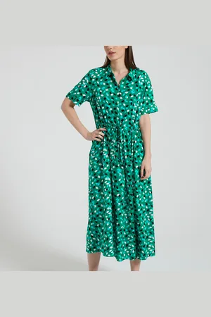 Pieces® Abito-camicia Stampato, Da Annodare Donna Taglie XS
