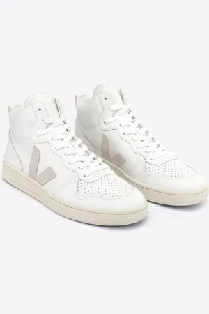 Veja Sneakers Alte Con Lacci In Pelle V-15 Uomo Taglie 40