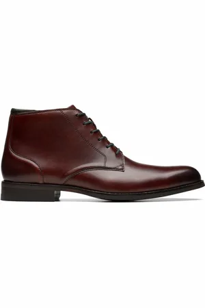 Clarks Derby Alte In Pelle Craft Arlo Uomo Taglie 45