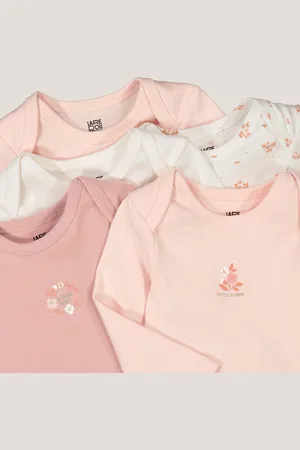 La Redoute Confezione Da 5 Body A Maniche Lunghe Taglie 1 mese - 54 cm
