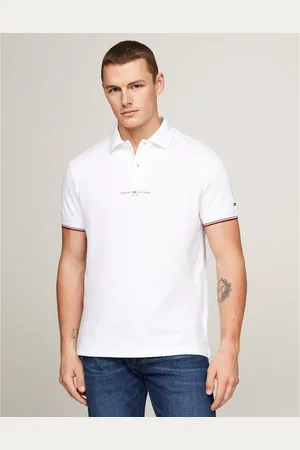 Tommy Hilfiger Polo Dritta Tommy Logo Con Profilo Uomo Taglie XS