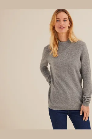 ANNE WEYBURN Maglione Collo Alto In Cachemire A Maglia Fine Donna Taglie 42/44 (IT) - 38/40 (FR)