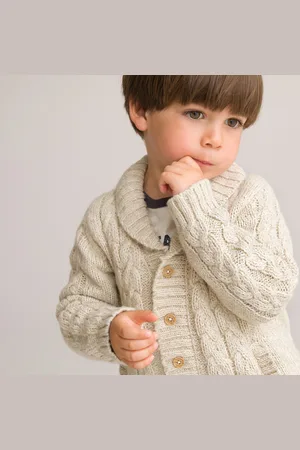 La Redoute Cardigan Collo A Scialle E Bottoni Taglie 3 mesi - 60 cm