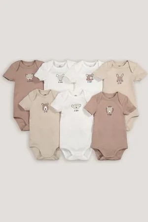 La Redoute Confezione Da 7 Body A Maniche Corte Taglie 0 mesi - 50 cm