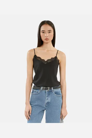 The Kooples Top Con Dettaglio Pizzo Donna Taglie 1(S)