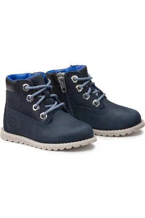 Timberland Boots In Pelle Pokey Pine Bambina Taglie 21