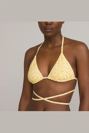 La Redoute Reggiseno Per Bikini A Triangolo, Fantasia A Fiori Donna Taglie 40 (IT) - 36 (FR)
