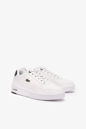 Lacoste Sneakers In Pelle T-clip Bambina Taglie 28
