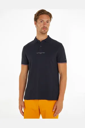 Tommy Hilfiger Polo Dritta Tommy Logo Con Profilo Uomo Taglie M