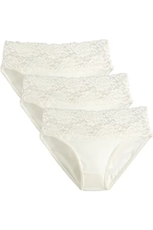 ANNE WEYBURN Confezione Da 3 Slip Con Larga Banda In Pizzo Donna Taglie 50/52 (IT) - 46/48 (FR)