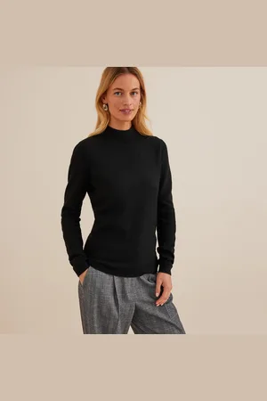 ANNE WEYBURN Maglione Collo Alto In Cachemire A Maglia Fine Donna Taglie 54/56 (IT) - 50/52 (FR)