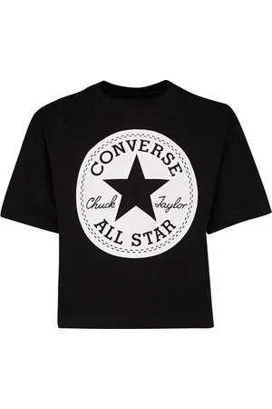 Converse T-shirt A Maniche Corte Bambina Taglie 8/10 anni - 126/138 cm