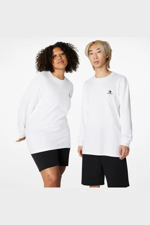 Converse Felpa Unisex Girocollo Star Chevron Uomo Taglie XXS