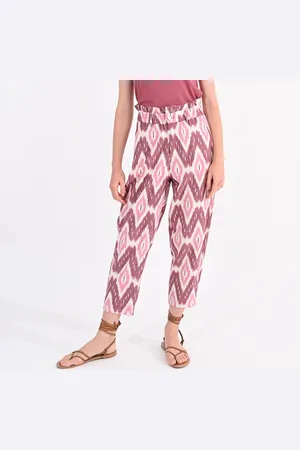 Molly Bracken Pantaloni Sigaretta Fantasia Donna Taglie S