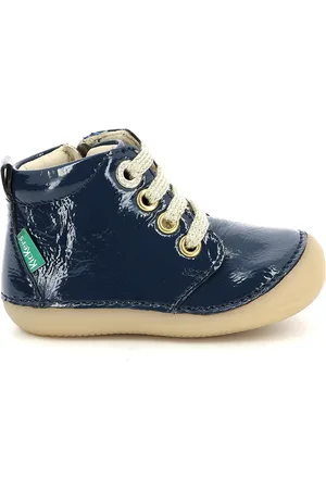 Kickers Stivaletti Con Lacci In Pelle Sonizip Bambina Taglie 18