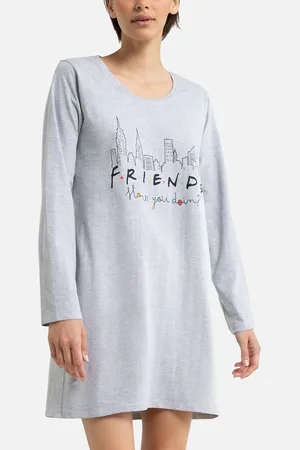 Friends T-shirt A Maniche Lunghe In Cotone Donna Taglie S