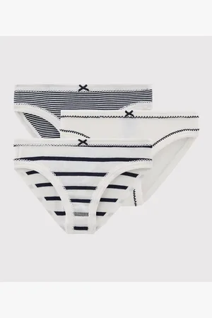 Petit Bateau Confezione Da 3 Culotte In Cotone Bambina Taglie 3 anni - 94 cm
