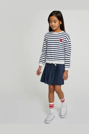 La Redoute Felpa A Righe, Girocollo Bambina Taglie 14 anni - 156 cm
