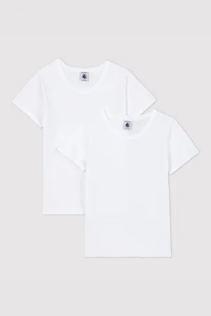 Petit Bateau Conf. Da 2 T-shirt Maniche Corte Bambina Taglie 3 anni - 94 cm