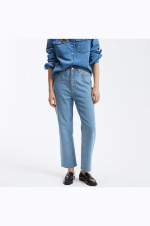 La Redoute Jeans Dritto 7/8, Vita Alta Donna Taglie 40 (IT) - 36 (FR)
