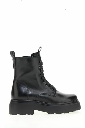 Mjus Stivali Con Lacci In Pelle Donna Taglie 41