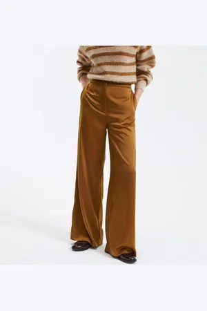 La Redoute Pantaloni Larghi Satinati Donna Taglie 38 (IT) - 34 (FR)