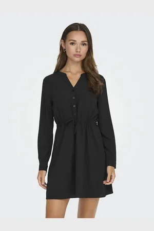 JDY Abito Corto Maniche Lunghe Donna Taglie XS