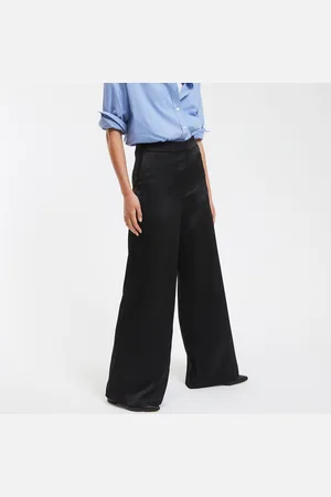 La Redoute Pantaloni Larghi Satinati Donna Taglie 40 (IT) - 36 (FR)