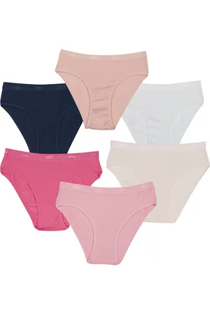 Dim Confezione Di Slip Pockets Eco X6 Bambina Taglie 8 anni - 126 cm