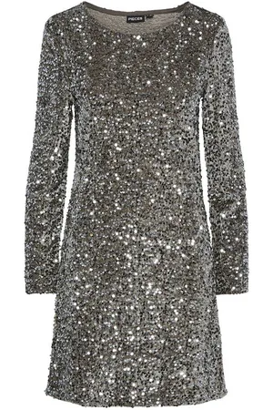 Pieces® Abito Corto Con Paillettes Donna Taglie XS
