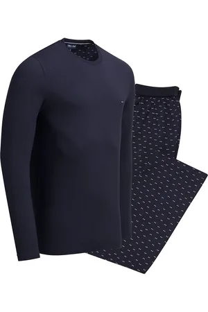 Eden Park Pigiama Lungo, Fantasia Fiocchi Uomo Taglie S