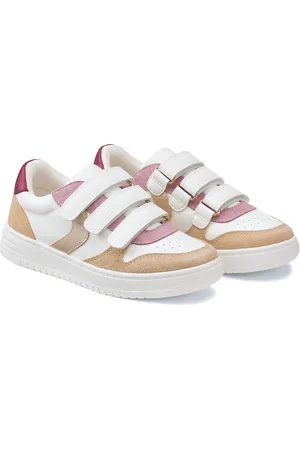 La Redoute Sneakers Patte A Strappo, Inserti Pelle Bambina Taglie 32