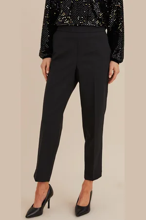 ANNE WEYBURN Pantaloni Dritti 7/8, A Maggioranza Lana Donna Taglie 40 (IT) - 36 (FR)