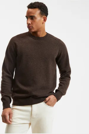 La Redoute Pull Girocollo Lambswool, Signature, Eliot Uomo Taglie M