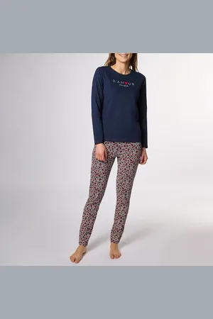 Dodo Pigiama Leggings In Cotone Cocoeurico Donna Taglie XL