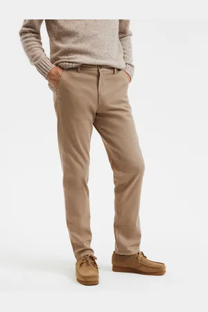 La Redoute Pantalone Chino Regular, Signature François Uomo Taglie 40 (IT) - 36 (FR)