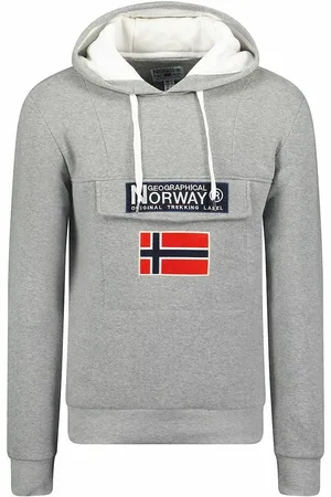 Geographical Norway Felpa Con Cappuccio Con Logo Gadrien Uomo Taglie S